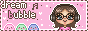 Cute kitty cursor from here! Button: Dreambubble